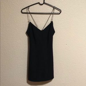 Sexy little black dress.